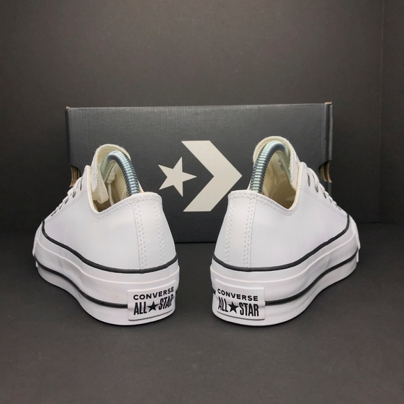 NEW Converse All Star Chuck Taylor Lift Leather - Picture 4 of 8